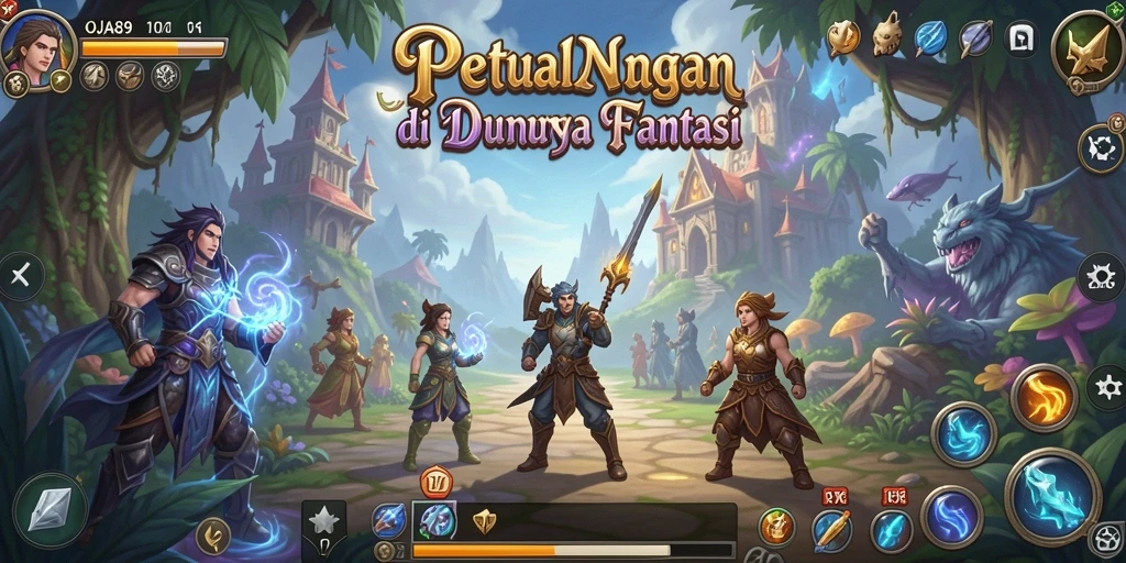 Tampilan gameplay OJA89 yang mengasyikkan dengan petualangan seru.